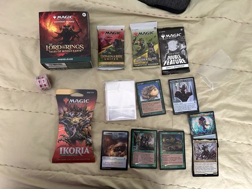 Customer photo review of Rare Drop Magic The Gathering Mystery Box