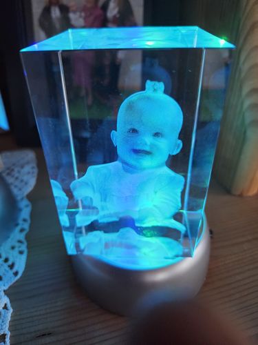 Customer photo review of Rektangulær krystallkube, 7 størrelser