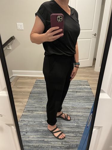 Customer photo review of Brigitte Brianna Street Joggers