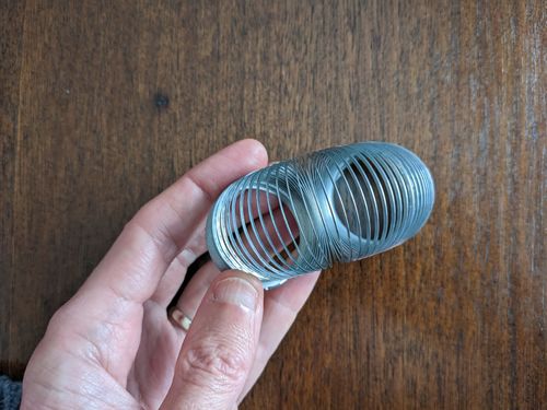 Customer photo review of Metal Magic Coil Spring - 2 sizes