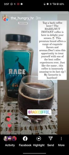 Customer photo review of World's Favourite Flavoured Instant Coffee