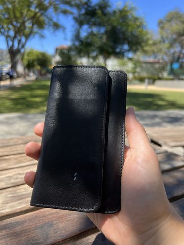 Customer photo review of Mighty Wild iPhone Case . Coal Black