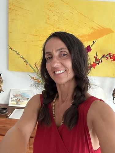 Patricia G. review of Bamboo Crossover Top Claret image 1 out of 1