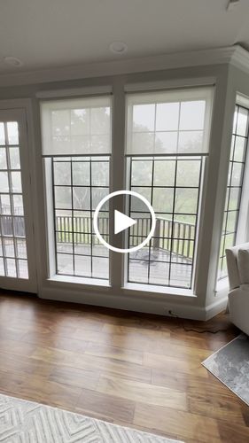 Customer video review of SmartWings Motorized Light Filtering Solar Shades 5% Openness Aventus