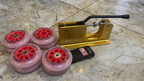 Customer photo review of Jesa 608 Black Series Inline Skate Bearings