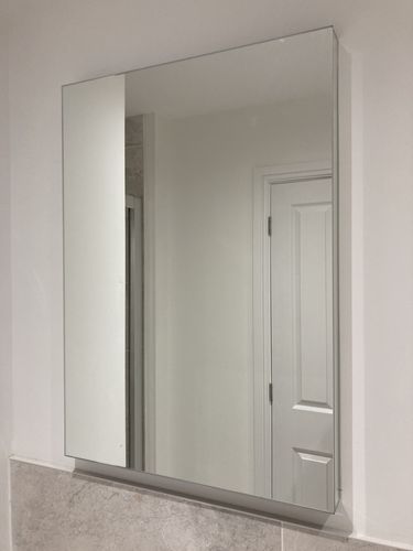 Customer photo review of HiB Norton 50 Designer Bathroom Mirror