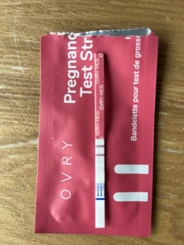 Customer photo review of Pregnancy Test Strips (Ultra-Sensitive)