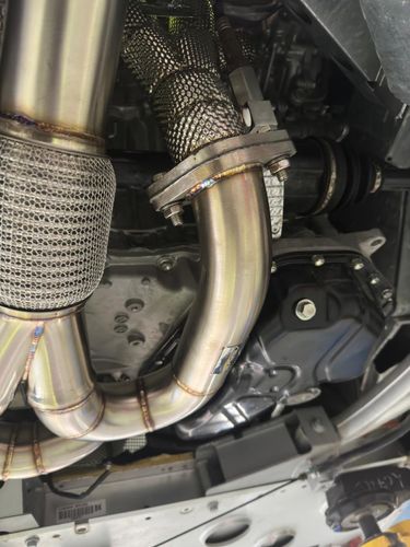 Customer photo review of Premium Heat Insulation Motorsports Header By Aerie Performance