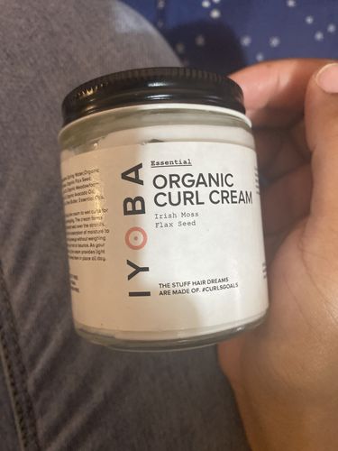 Customer photo review of Organic Curl Cream