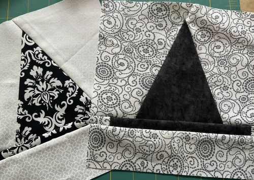 Customer photo review of Witch Hat Halloween Quilt Block Foundation Paper Piecing Pattern for Quilt | Digital PDF