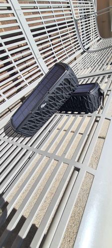 Customer photo review of Solar Bluetooth Speaker / with Power-bank Function