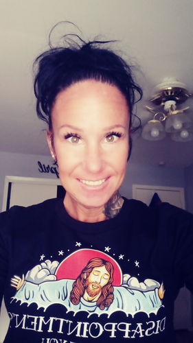 Customer photo review of Premium Disappointments All Of You Old School T-shirt