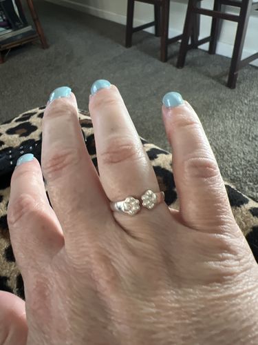 Customer photo review of The Paw Hug From Heaven Ring