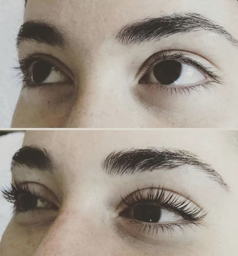 Customer photo review of Sérum pour croissance de cils - Des cils plus longs et plus épais naturellement !