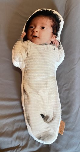Customer photo review of Photo Birth Pillow