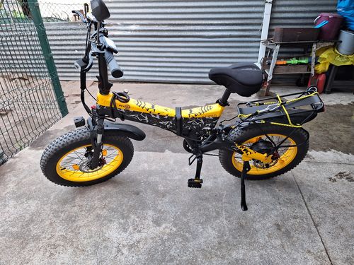 Customer photo review of Bezior XF200 Electric Mountain Folding Bike