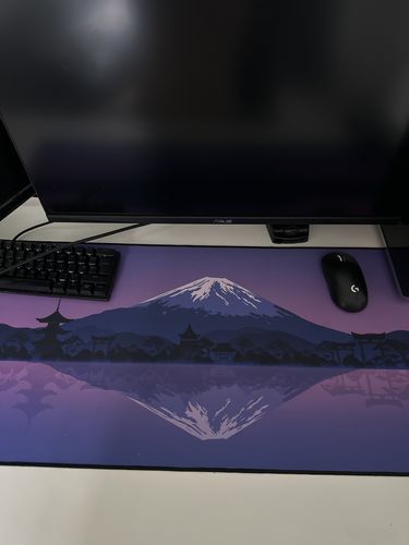 Customer photo review of Mount Fuji Mousepad
