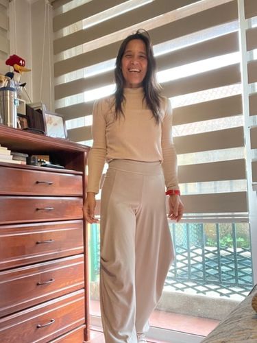 Customer photo review of Bombacho Algodón Beige