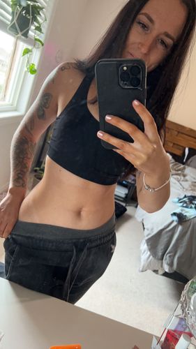 Customer photo review of b.tan Glow Your Own Way Clear Gel