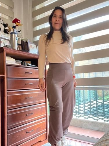Customer photo review of Bombacho Algodón Canela