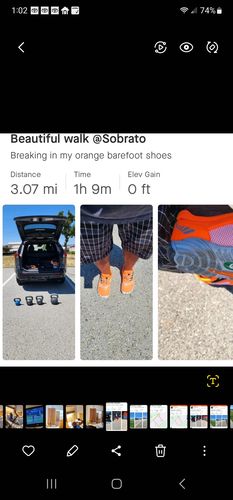 Customer photo review of Vitality II - Barefoot Shoes