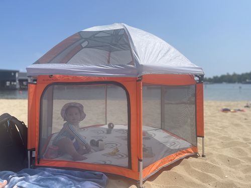 Customer photo review of Pop N' Go™ Playpen