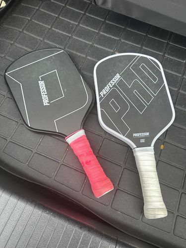 Customer photo review of White PhD 16MM Raw Carbon Super Spin Paddle