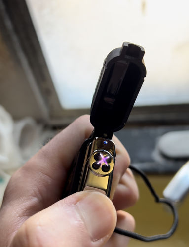 Customer photo review of Black Beard Arc Lighter