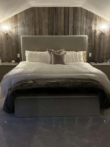 Customer photo review of Ivory Pure Silk Duvet Cover