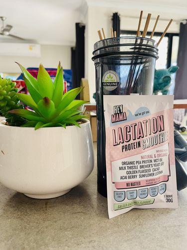 Customer photo review of Lactation Protein Smoothie 750g (Big Size) - The OG!