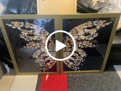 Customer video review of Crystal Butterfly Prints
