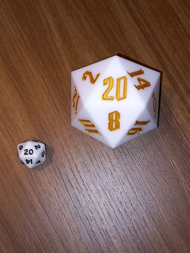 Customer photo review of Mega D20 XXL (55mm)