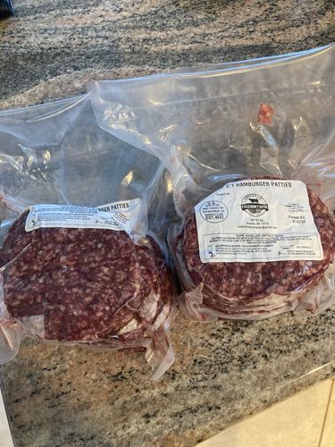 Customer photo review of Best Grass-Fed Burger Box