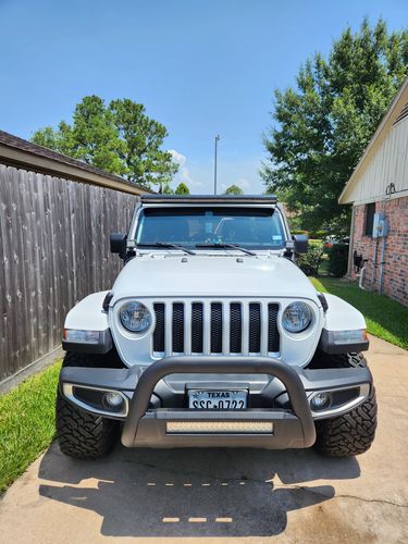 Customer photo review of Light Bar Covers