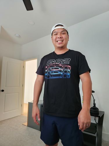Customer photo review of MYSTERY TEE