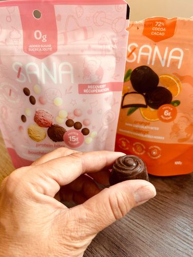 Customer photo review of Sana - Bouchées Protéinées - 100g