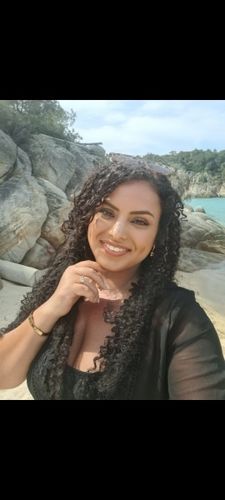 Customer photo review of Clip Ins Extension Curly 12A+ Virgin Human Hair Extension