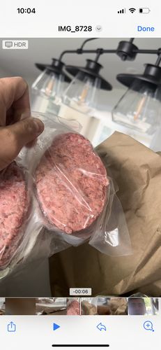 Customer photo review of Best Grass-Fed Burger Box