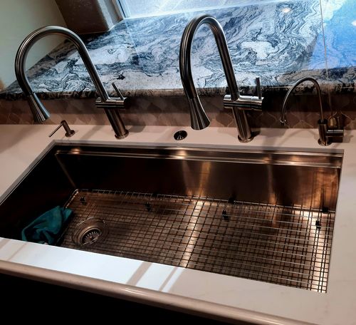 Customer photo review of Junie - Filtered Water Faucet