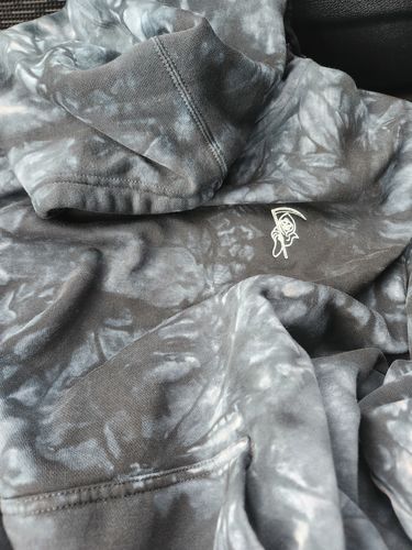 Customer photo review of Reaper Tie Dye Hoodie