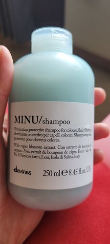 Customer photo review of MINU Shampoo
