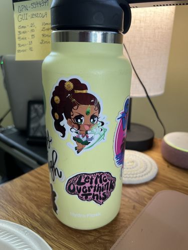 Customer photo review of Desi Sailor Jupiter Sticker