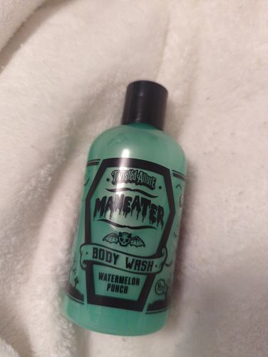 Customer photo review of Maneater Body Wash (Watermelon Punch)