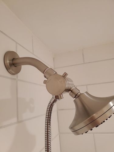 Customer photo review of 3-Way Shower Arm Diverter