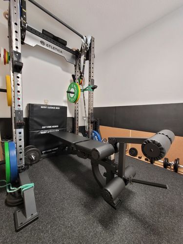 Customer photo review of B2 | LegMaster Beincurl Hantelbank