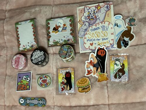 Customer photo review of Runaway Ghost Stamp Washi Tape