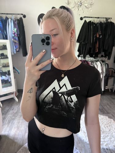 Customer photo review of Valknuts Flüsterer - Crop Top