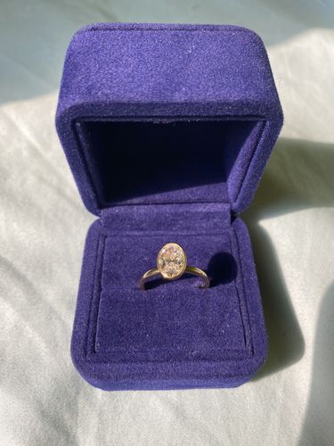 Customer photo review of The Milgrain | Oval