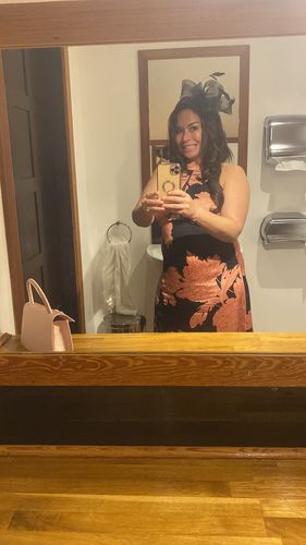 Customer photo review of Megan's Bouncy Blow HD Fibre Hair Extensions - 14" & 22"