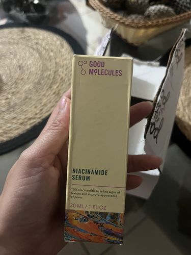 Customer photo review of Niacinamide Serum